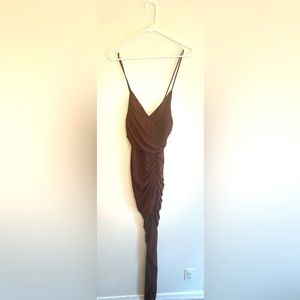 Chocolate Brown Fashionova Cocktail Dress